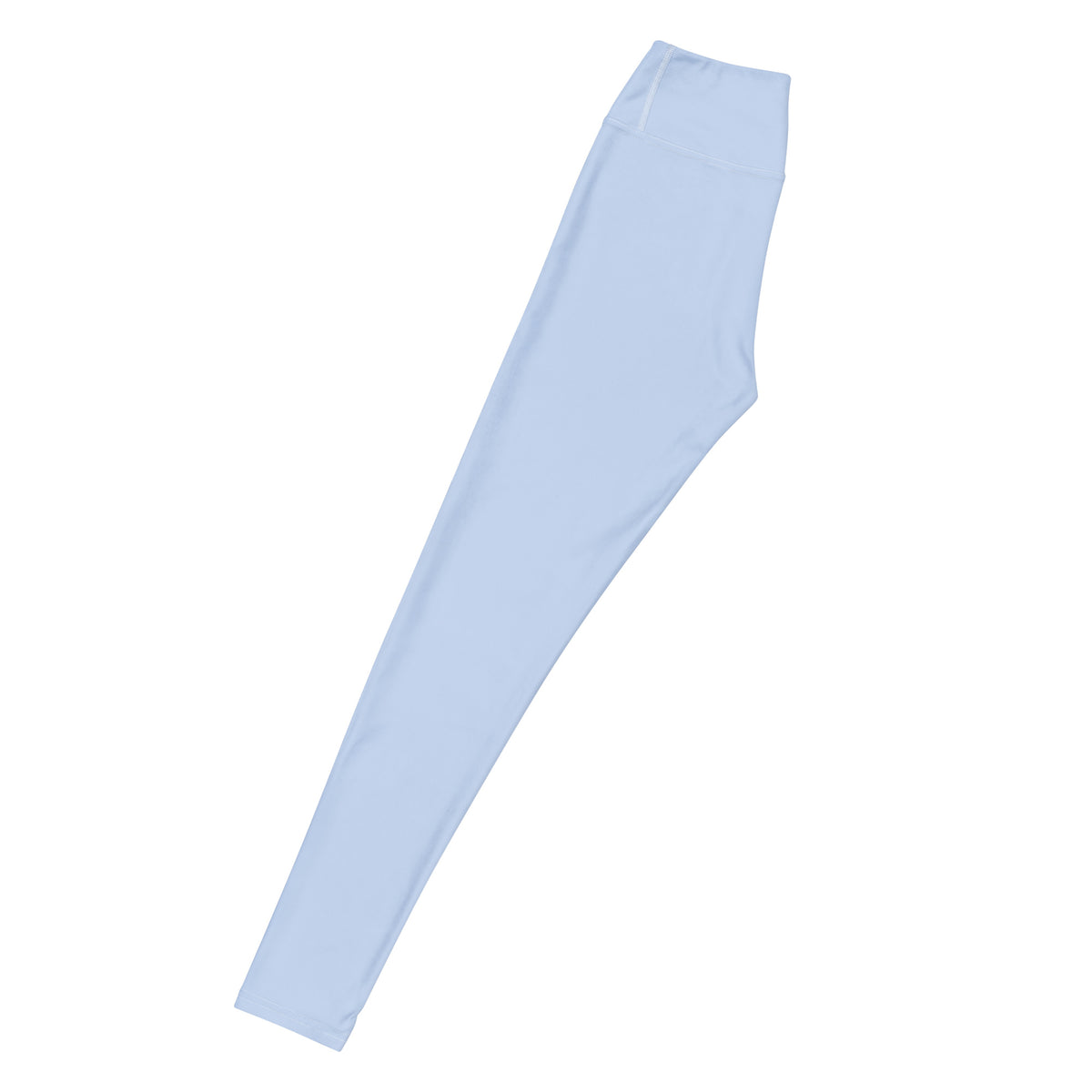 Women's Light Blue Buttery Soft Yoga Leggings - Quick Drying, High Waisted Comfort