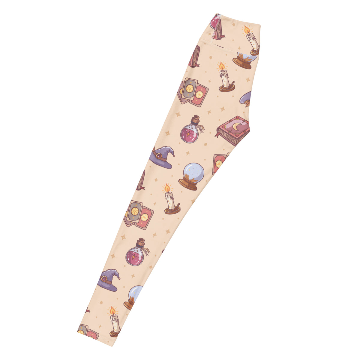 Women's Witchy Halloween Buttery Soft Yoga Leggings - Quick Drying, High Waisted Comfort