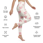 Women's Pink Axolotl Buttery Soft Yoga Leggings