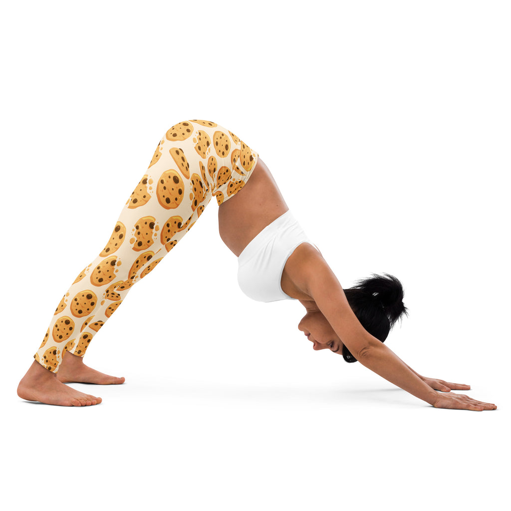 Women's Chocolate Chip Cookies Buttery Soft Yoga Leggings