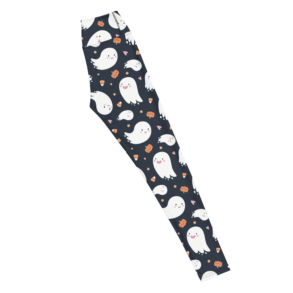Women's Ghost Buttery Soft Yoga Leggings - Quick Drying, High Waisted Comfort