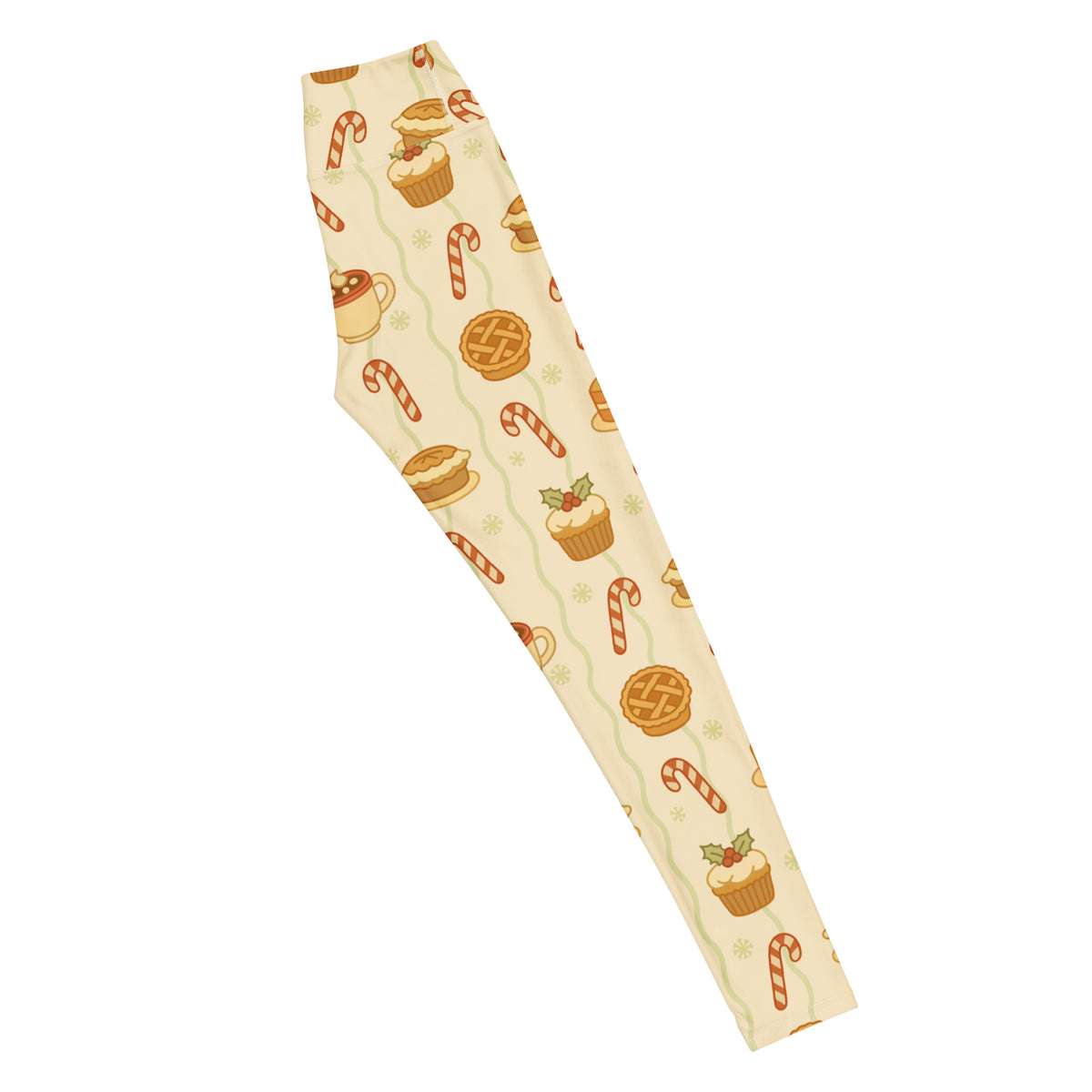 Women's Christmas Treat Buttery Soft Yoga Leggings - Quick Drying, High Waisted Comfort