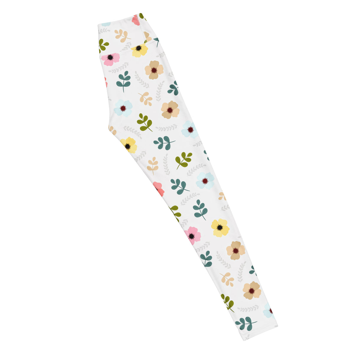 Women's Wildflower Buttery Soft Yoga Leggings - Quick Drying, High Waisted Comfort