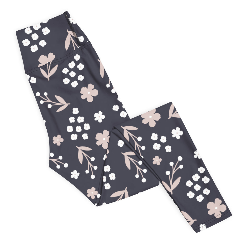 Women's Charcoal Black Buttery Soft Yoga Leggings - Quick Drying, High Waisted Comfort