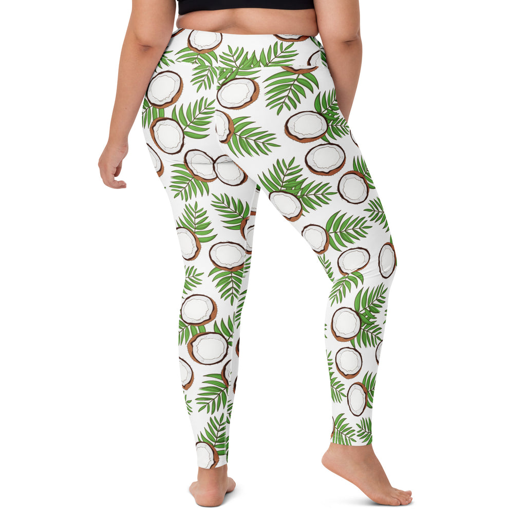 Women's Coconut Buttery Soft Yoga Leggings - Quick Drying, High Waisted Comfort