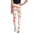 Girls Custom Name Fox Buttery Soft Leggings
