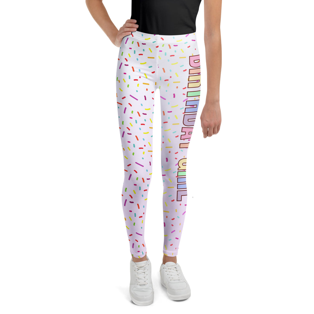 Birthday Girl Rainbow Sprinkles Buttery Soft Leggings