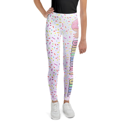 Custom Age Cookie Birthday Girl Sprinkles Buttery Soft Leggings