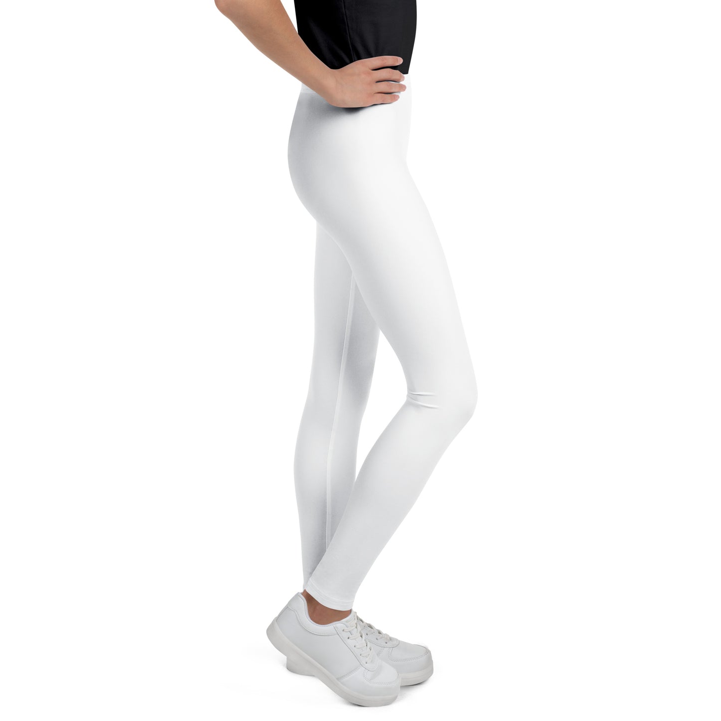 Birthday Girl Buttery Soft Leggings With Pastel Rainbow Font