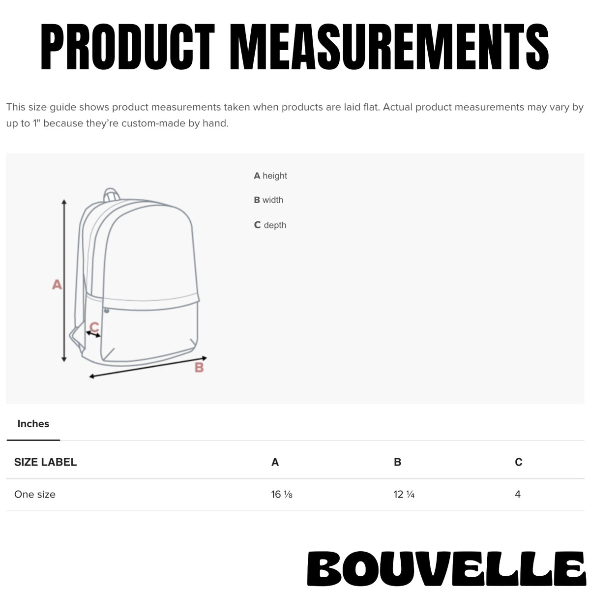 Size guide