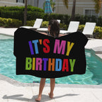 Kids 'It's My Birthday' Towel