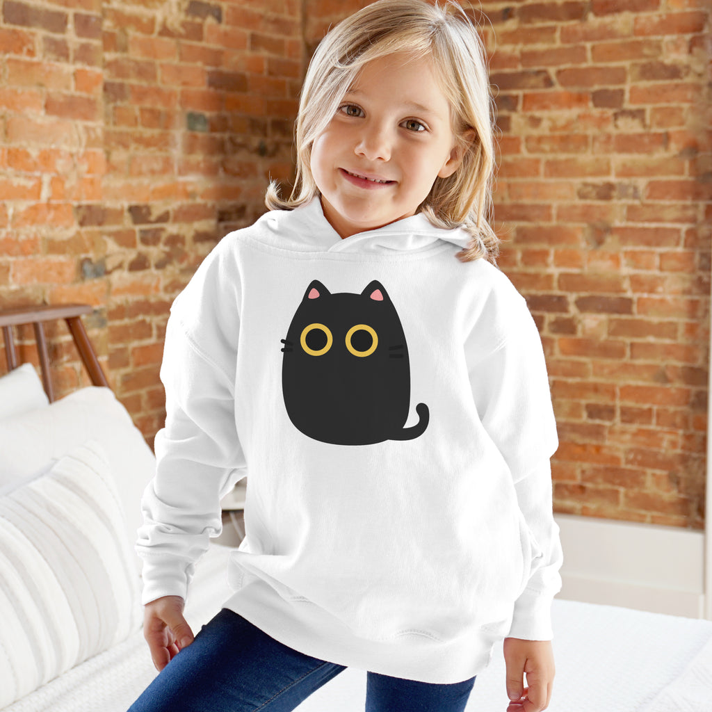 Kids Black Cat Hoodie