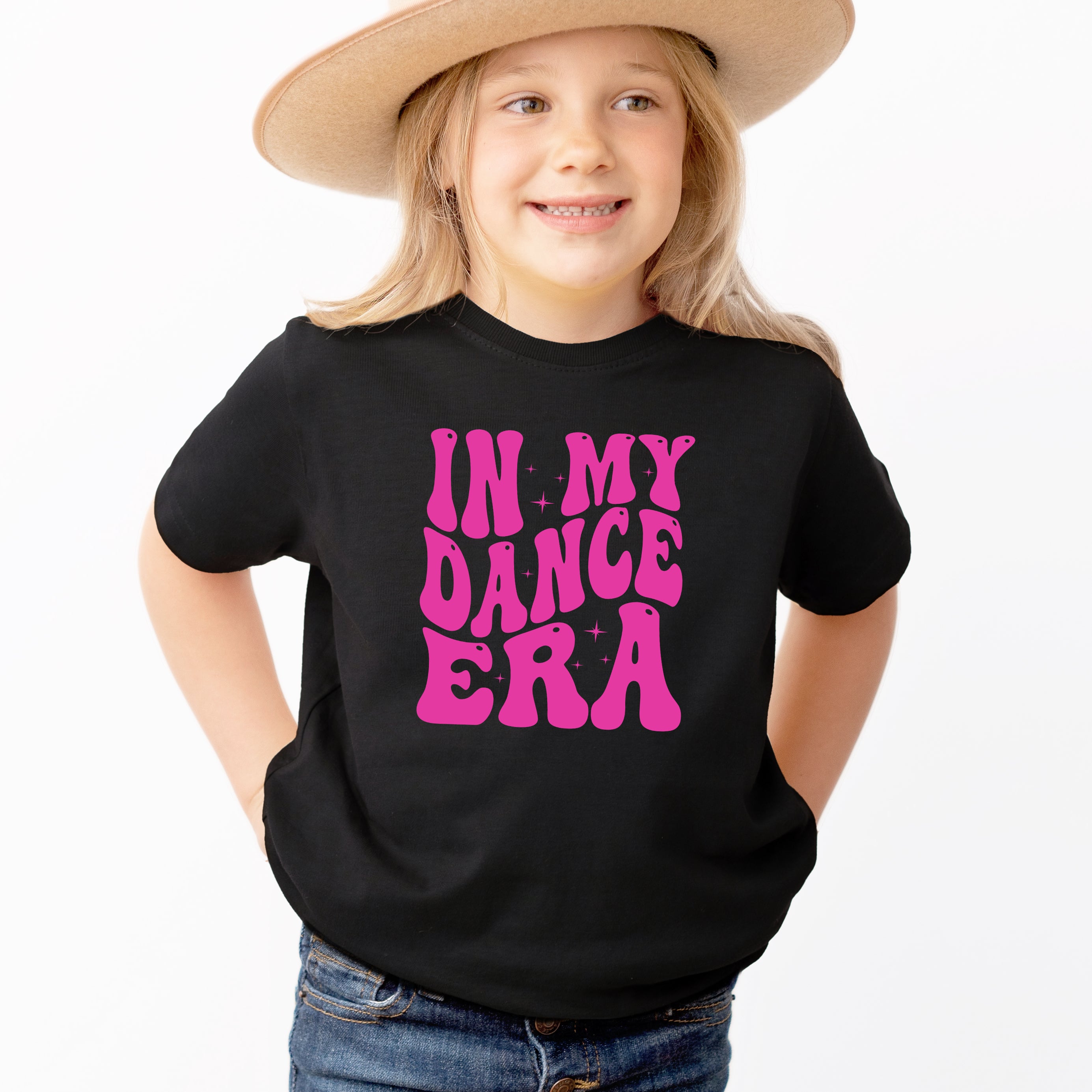 Girls 'In My Dance Era' T-Shirt - Soft Lightweight Cotton Tee