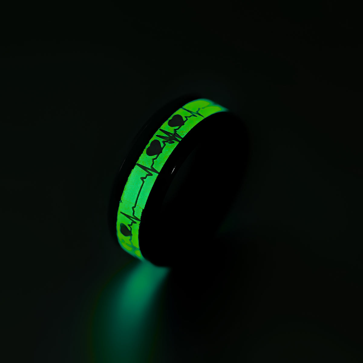 Luminous Heartbeat Nurse Ring