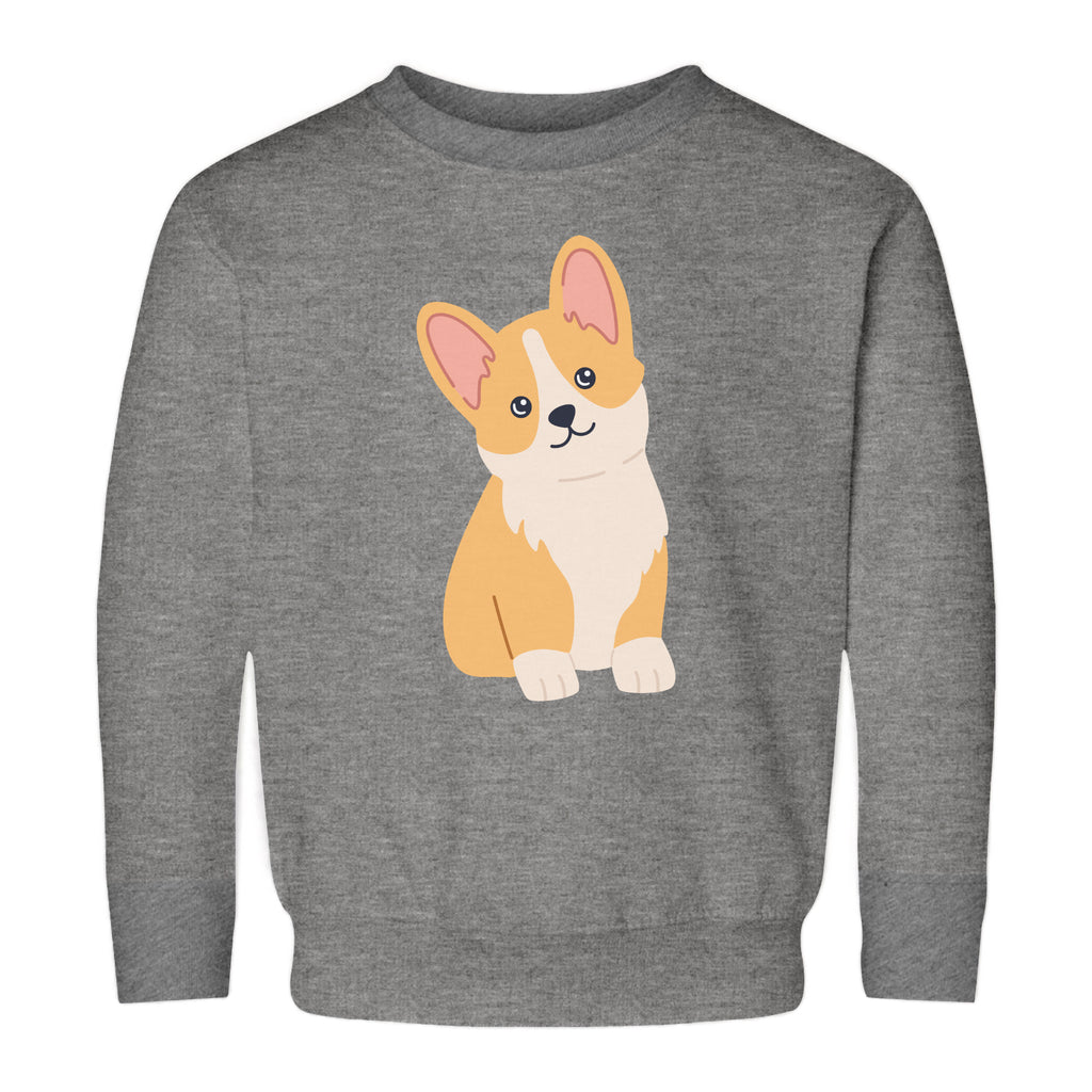 Kids Corgi Dog Sweatshirt - Cozy, Durable, and Adorable Everyday Wear for Boys & Girls
