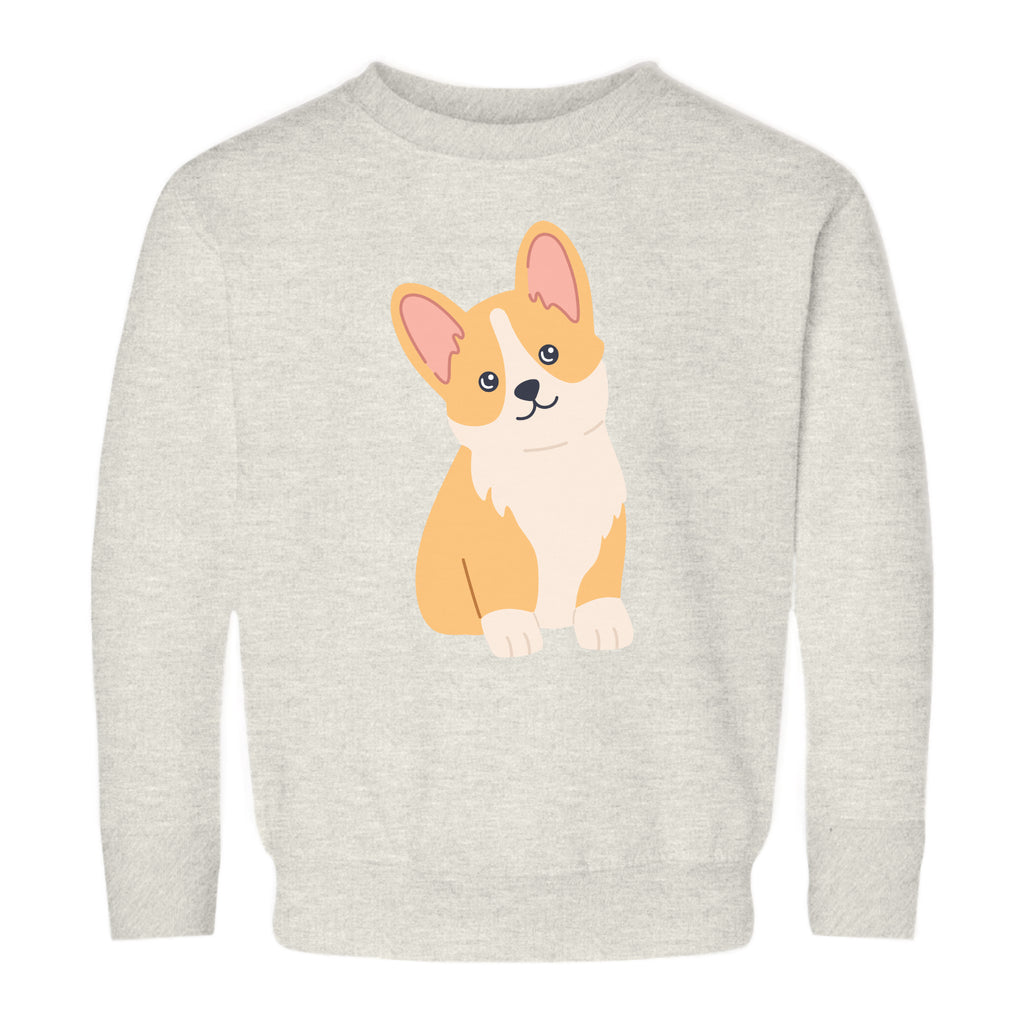Kids Corgi Dog Sweatshirt - Cozy, Durable, and Adorable Everyday Wear for Boys & Girls