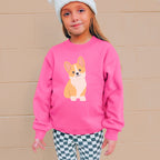 Kids Corgi Dog Sweatshirt - Cozy, Durable, and Adorable Everyday Wear for Boys & Girls