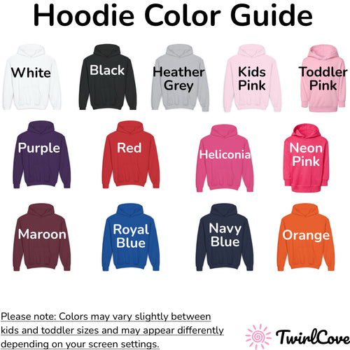 Girls caticorn pullover hoodies in solid and heathered colors including white black grey pink purple red blue and neon pink
