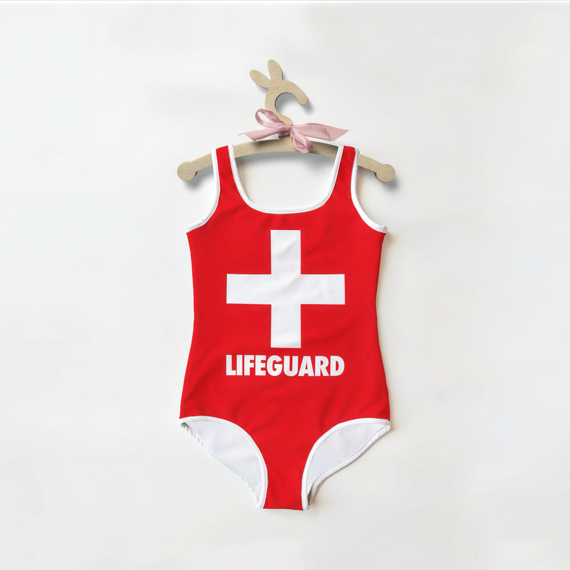 Girls Lifeguard Buttery Soft Swimsuit With UPF 50+