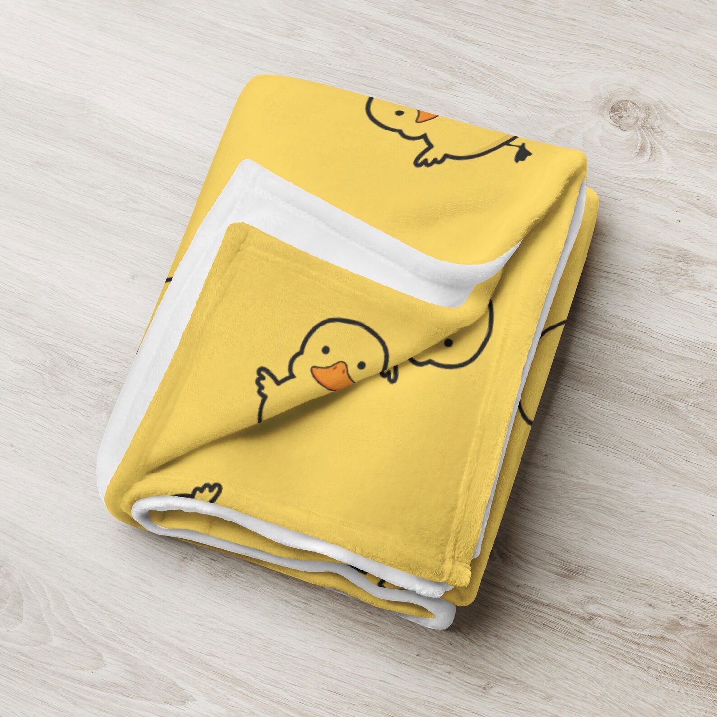 Yellow Rubber Duck Blanket