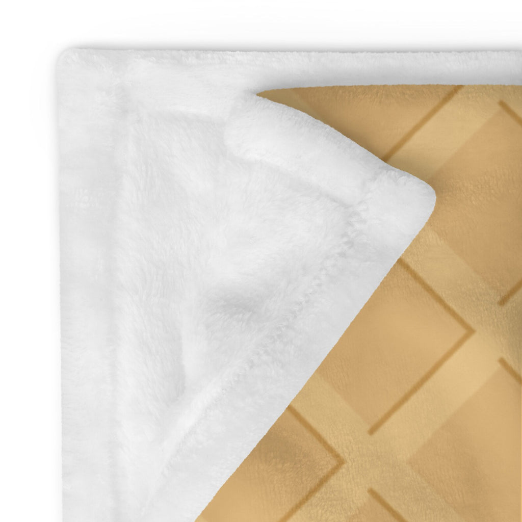Chocolate Ice Cream Cone Blanket