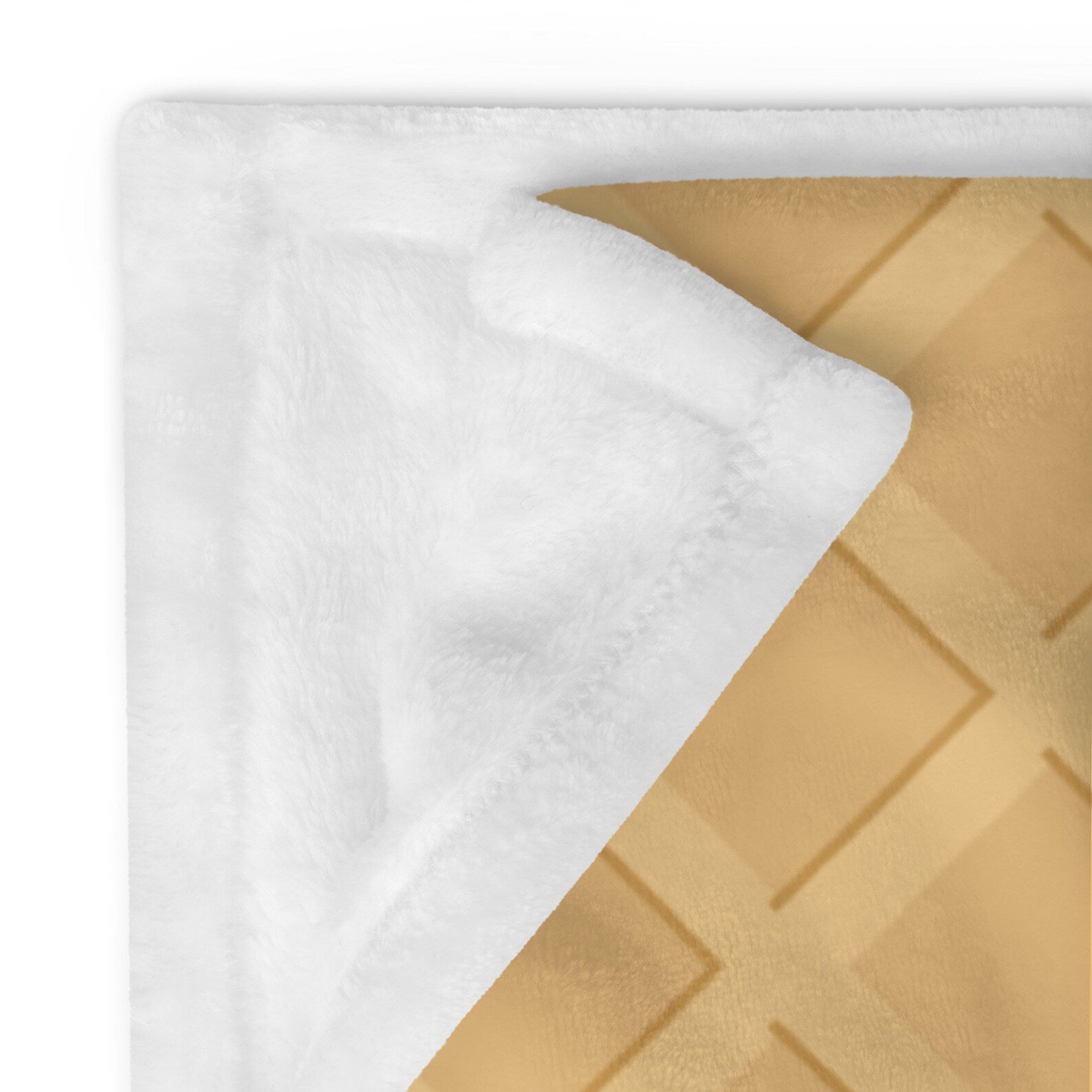 Chocolate Ice Cream Cone Blanket