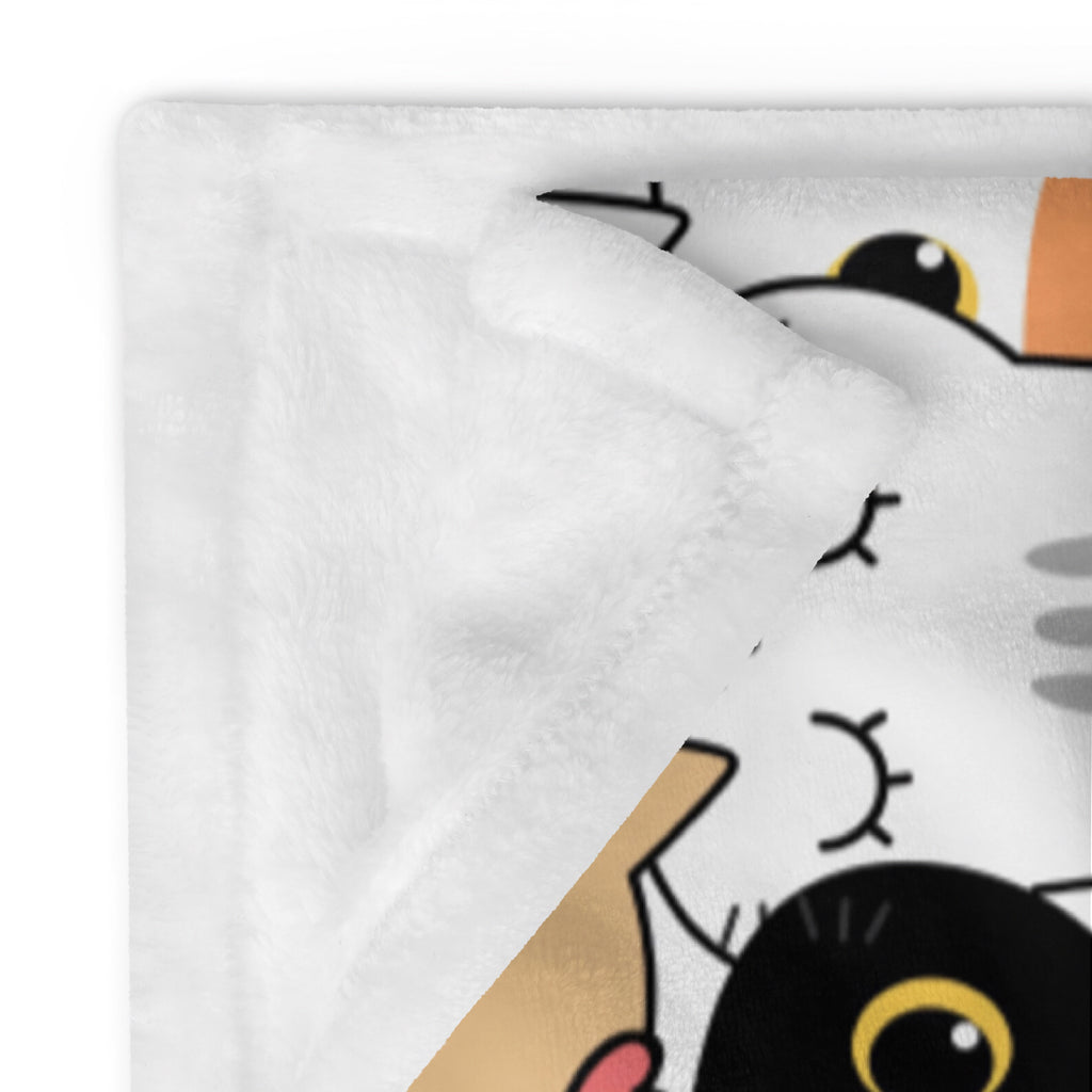 Girls Cat Face Blanket