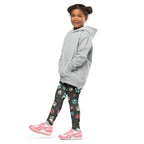 Kids Colorful Paw Print Buttery Soft Leggings