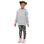 Kids Colorful Paw Print Buttery Soft Leggings