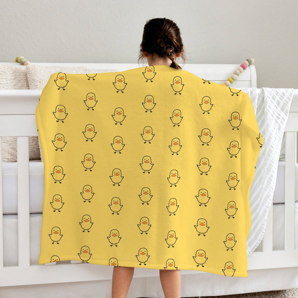 Yellow Rubber Duck Blanket