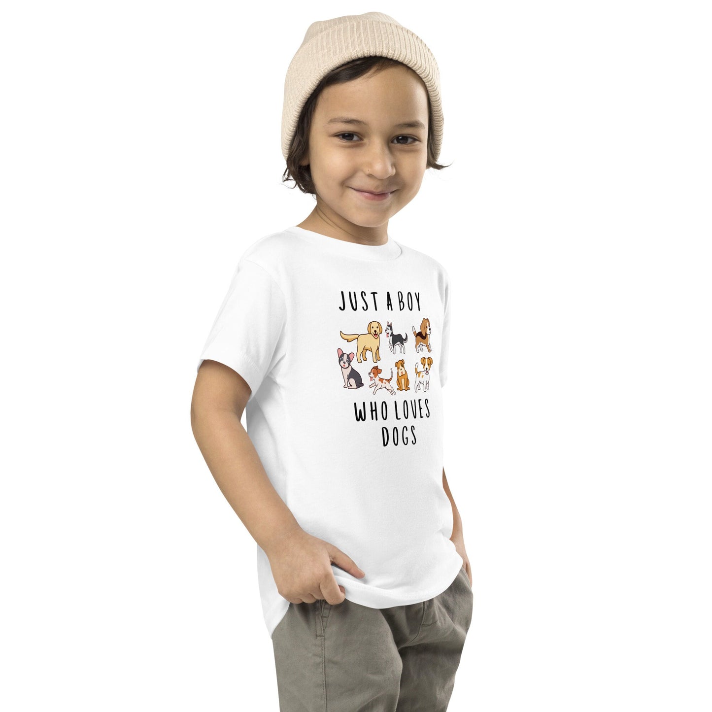 Boys 'Just a Boy Who Loves Dogs' T-Shirt