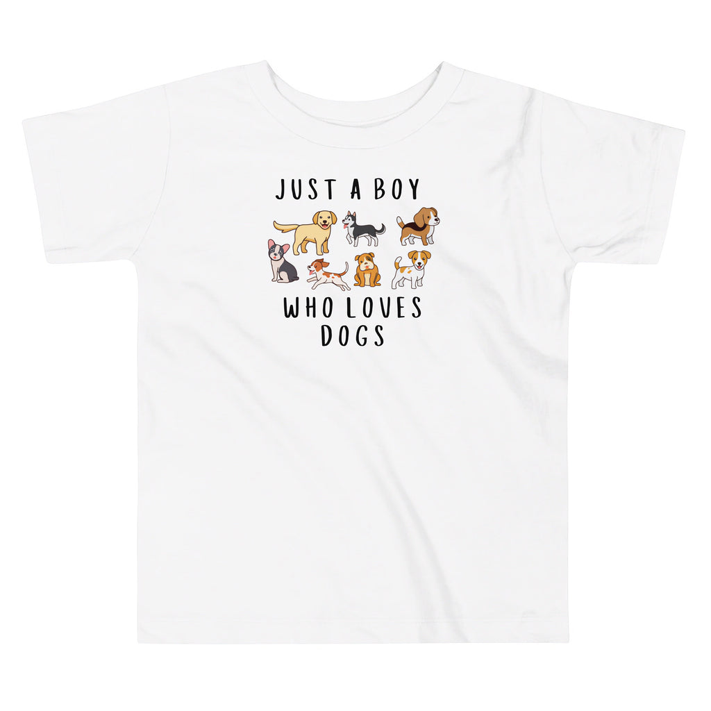 Boys 'Just a Boy Who Loves Dogs' T-Shirt