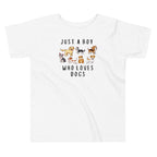 Boys 'Just a Boy Who Loves Dogs' T-Shirt