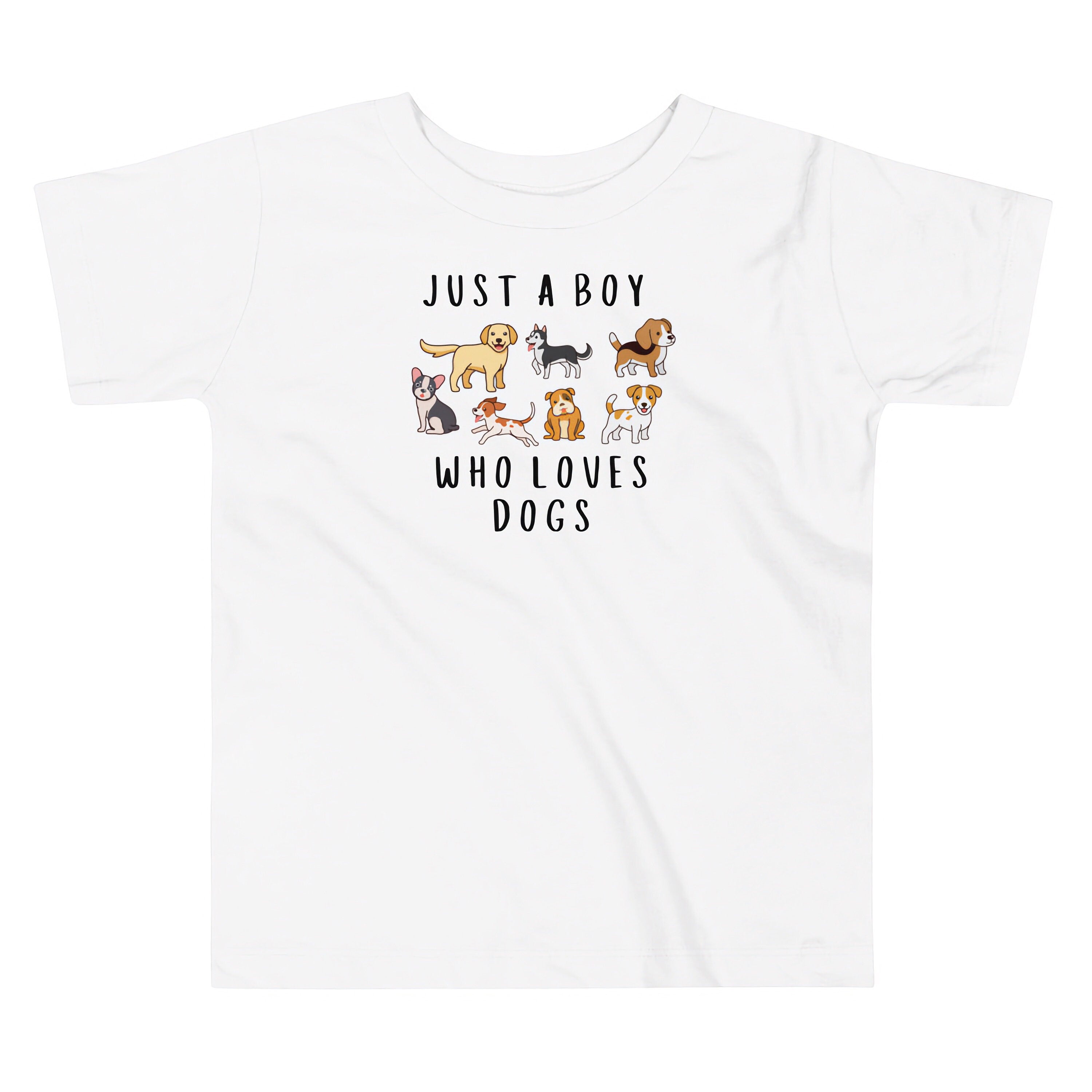 Boys 'Just a Boy Who Loves Dogs' T-Shirt