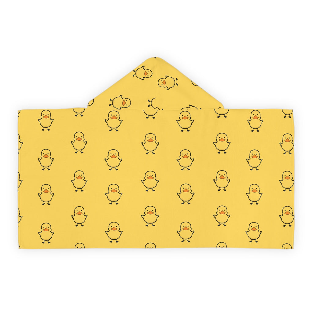 Kids Yellow Duck Hooded Towel – Soft & Absorbent Bath & Beach Wrap