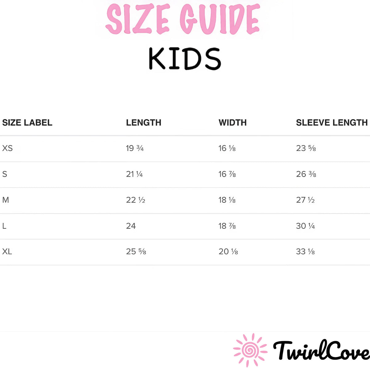 Size guide