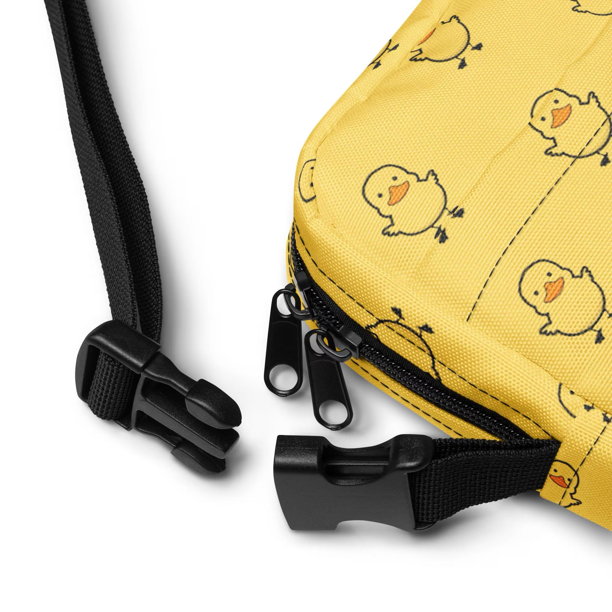 Girls Yellow Rubber Duck Crossbody Purse