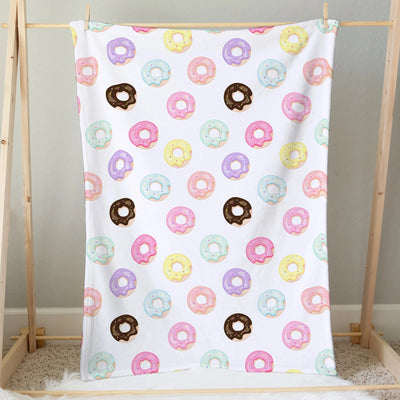 Kids Colorful Donuts Blanket