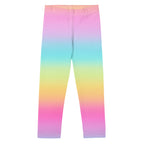 Girls Bright Rainbow Buttery Soft Leggings