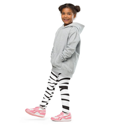 Kids Striped Zebra Buttery Soft Leggings