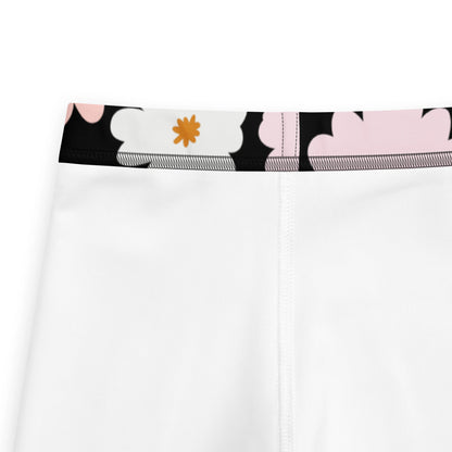 Girls Flower Buttery Soft Leggings