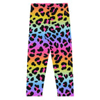 Girls Rainbow Cheetah Buttery Soft Leggings