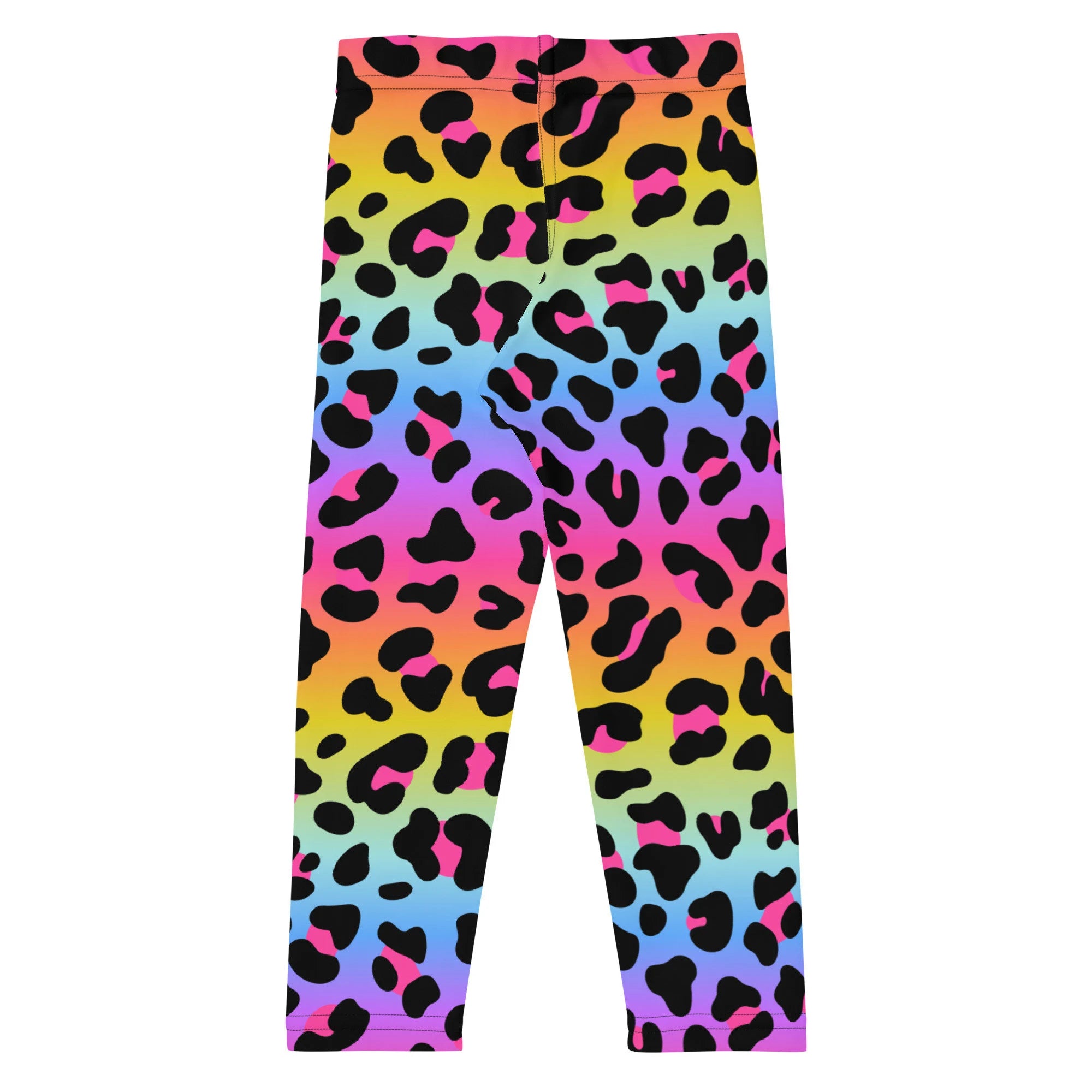 Girls Rainbow Cheetah Buttery Soft Leggings