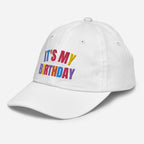Kids "It's My Birthday" Adjustable Baseball Cap
