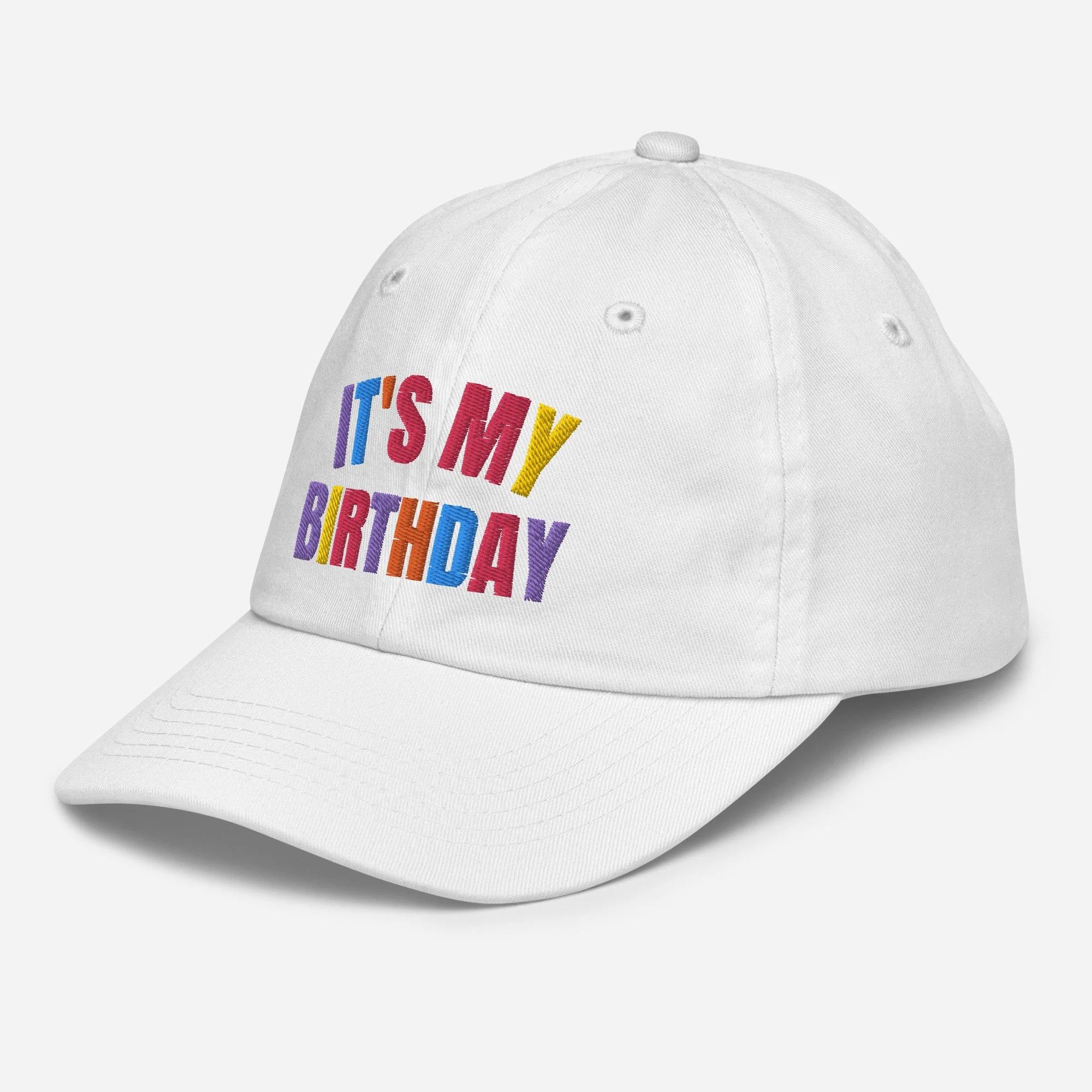 Kids "It's My Birthday" Adjustable Baseball Cap