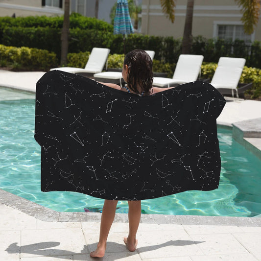 Kids Realistic Constellations Towel