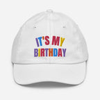 Kids "It's My Birthday" Adjustable Baseball Cap