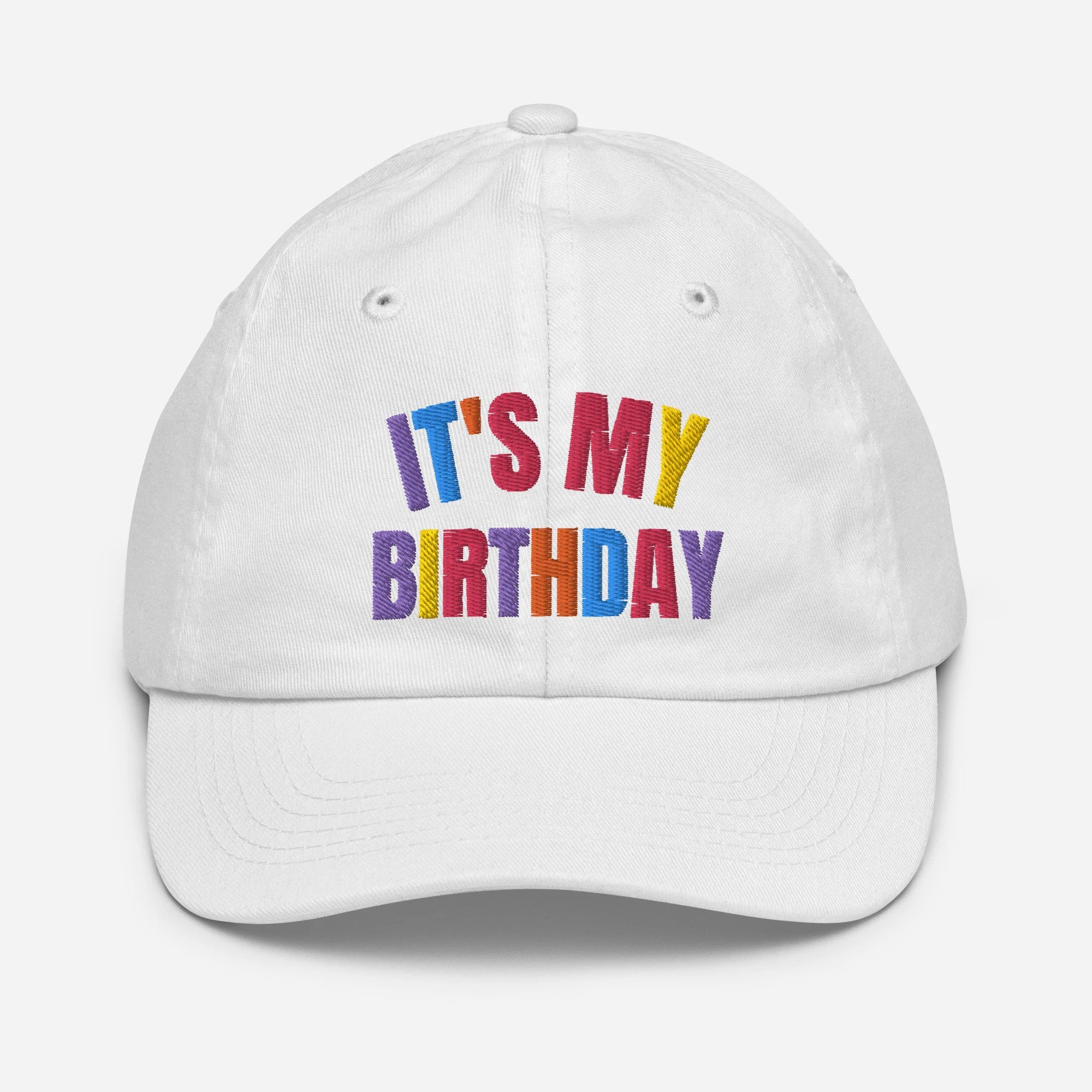 Kids "It's My Birthday" Adjustable Baseball Cap