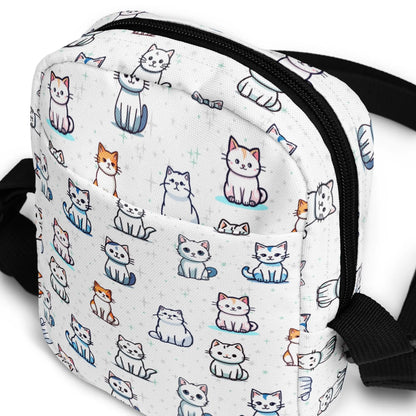 Girls Cat Pattern Crossbody Purse