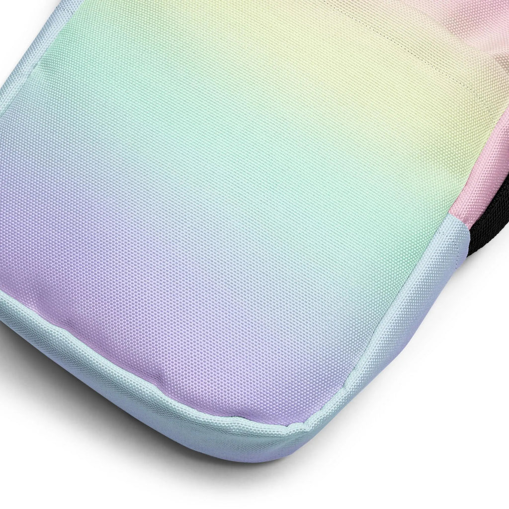 Girls Pastel Rainbow Crossbody Purse
